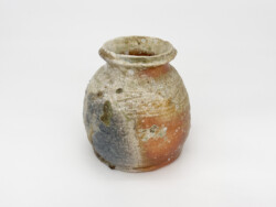 信楽土蹲る花入 信楽土蹲る花入