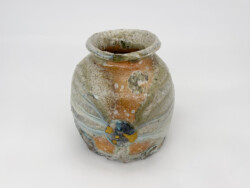 信楽土蹲る花入 信楽土蹲る花入