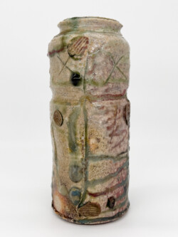 信楽土窯変花いれ 信楽土窯変花いれ