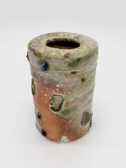 信楽土旅枕花入 信楽土旅枕花入